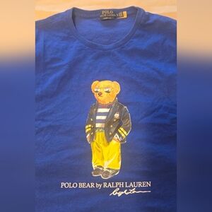 Polo by Ralph Lauren Blue Bear Graphic T-Shirt